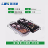 莱沃斯烤箱锡箔纸盒撸串铝箔纸盒3350烤串打包盒加印刷盖加撸串